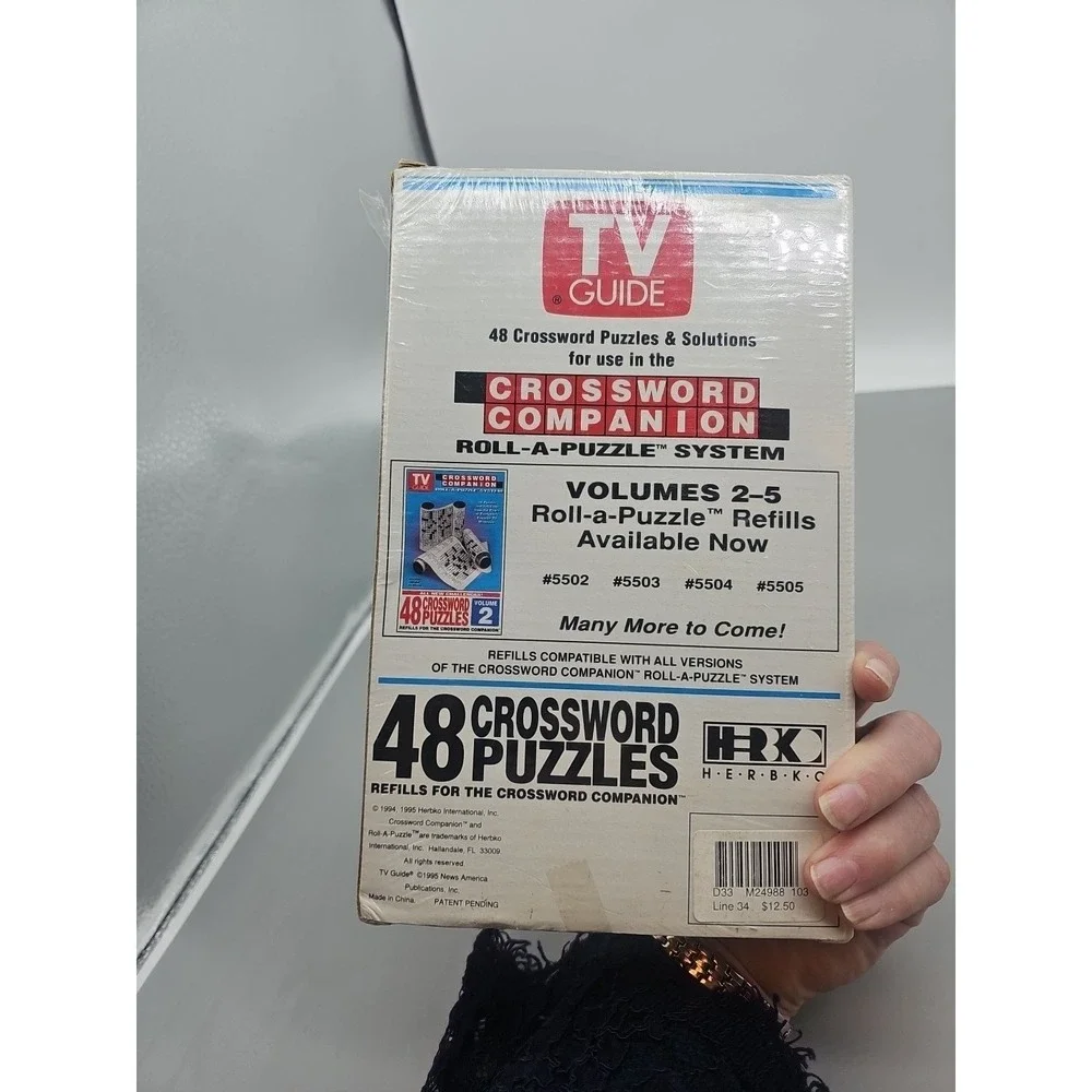 THE NEW YORK TIMES CROSSWORD COMPANION VOLUME 2 FACTORY SEALED NEW Roll-a-puzzle